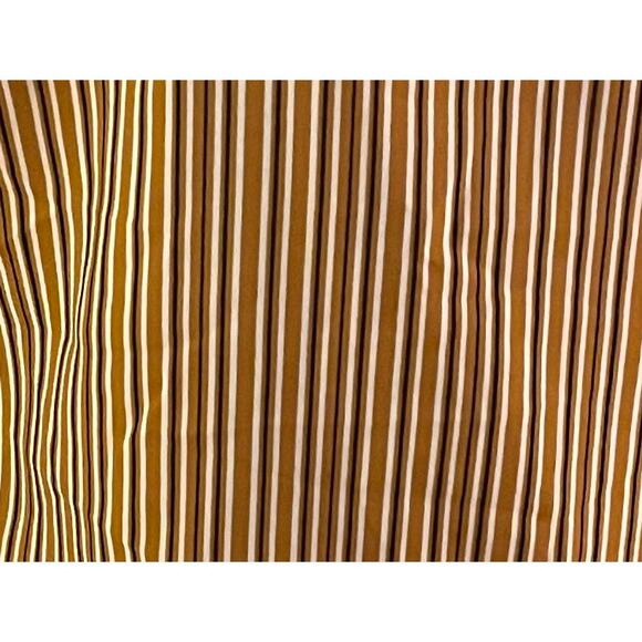 Japna Neutral Brown Striped Satin Cami / Camisole, Size M - Picture 5 of 12